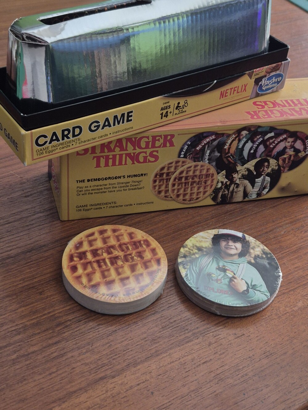 Eggo Stranger Things Waffle Card Game